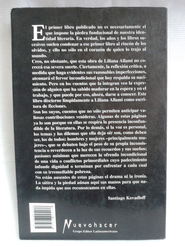 Imagen 2 de 2 de Para Mi Que Fue Por Eso Liliana Allami Nuevohacer