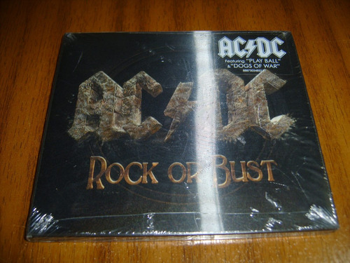 Cd Ac Dc / Rock Or Bust (nuevo Y Sellado) Con Holograma