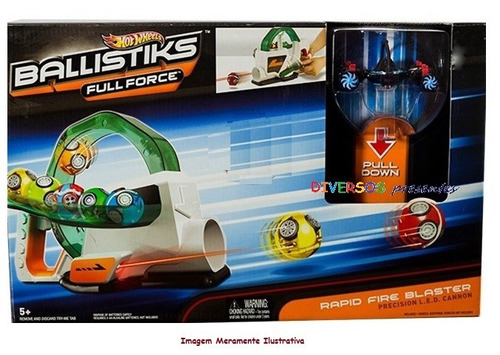 Hot-wheels Lançador Ballistiks Power Bazooka