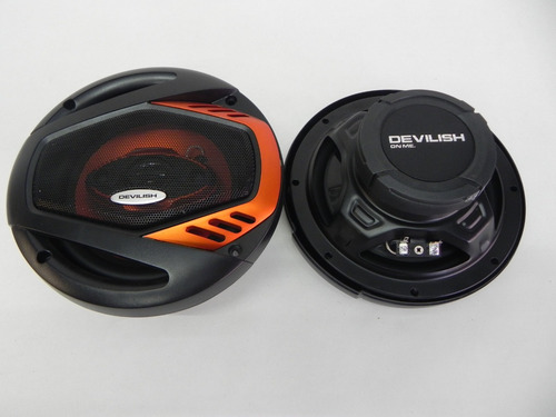 Juego De Bocinas 6.5 Marca Devilish Con Rejilla Dhr-650