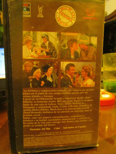 Pelicula Magnolias De Acero Vhs (Usado)