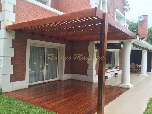 Pergola Madera Dura Eucalipto Grandis/laurel