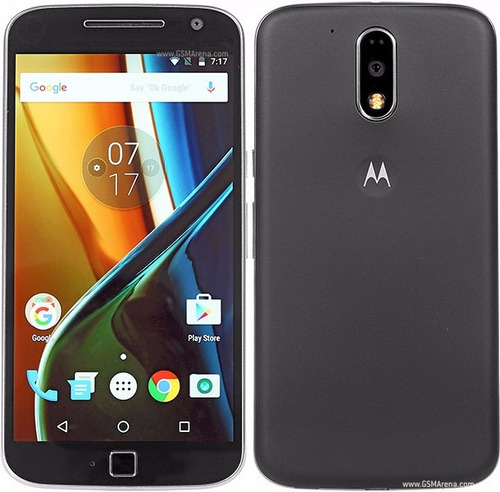 Motorola G 4 Plus Negro + Regalo De Vidrio Templado