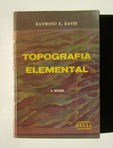 Raymond E. Davis Topografia Elemental Libro Mexicano 1969