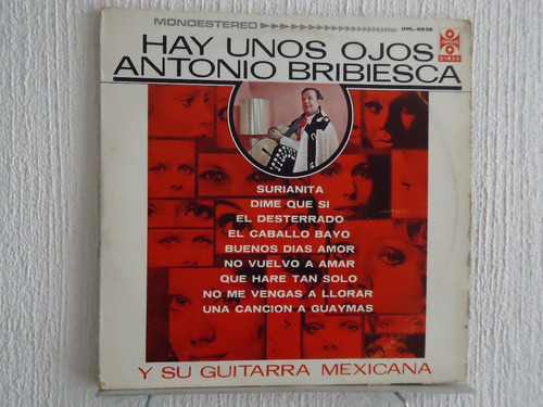 Antonio Bribiesca Y Su Guitarra Mexicana - Hay Unos Ojos