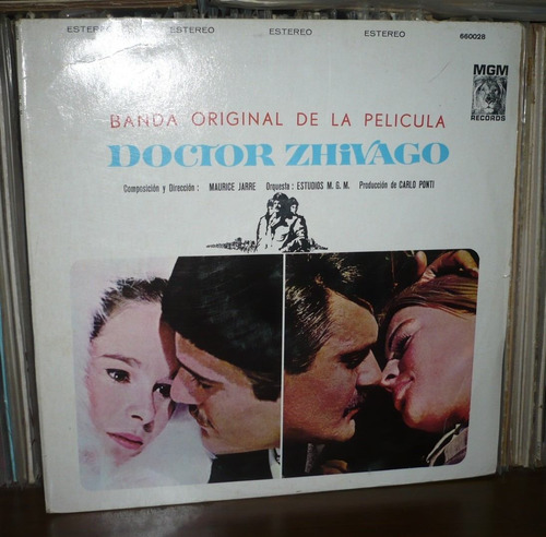 Doctor Zhivago Lp Soundtrack Nacional Maurice Jarre Estereo