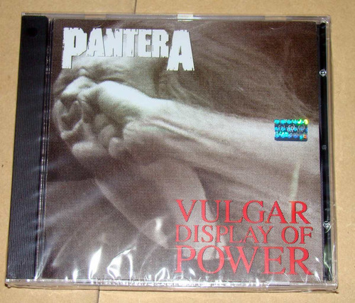 Pantera Vulgar Display Of Power Cd Argentino Sellado / Kktus