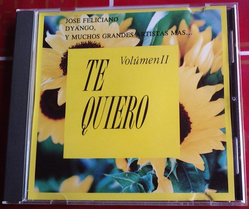 Te Quiero Vol 2 Cd Rarisimo Miguel Gallardo Dyango ,cerrato