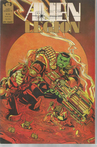 Alien Legion 15 - Epic Comics - Bonellihq Cx31 D19