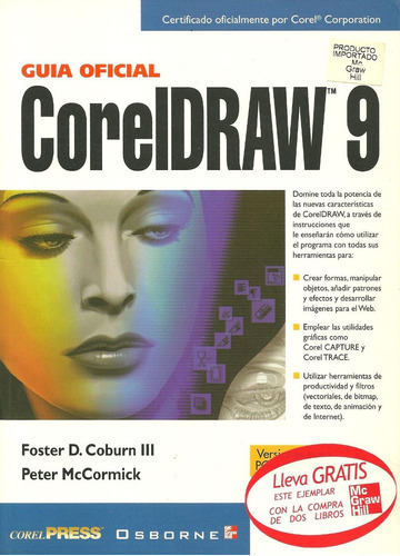 Libro Guía Oficial De Coreldraw 9, Editorial Mcgraw-hill