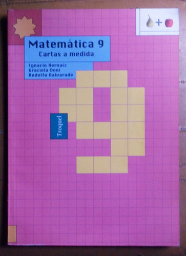 Matemática 9 Cartas A Medida / Ed. Troquel 1998