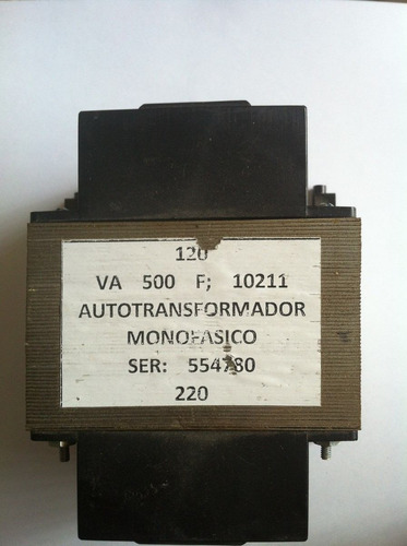 Psp4 - Psp3 - Autotransformador 110v-220v 500 Watios