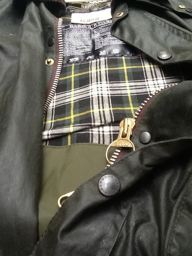 Barbour Bedale 40/102cm Recién Encerada Tiene Un Enganche