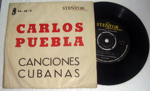 Carlos Puebla Canciones Cubanas Simple C/tapa / Kktus