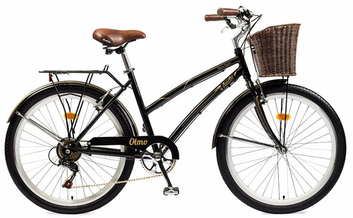 Bicicleta Olmo Rodado 26 Amelie Rapide 6 Velocidades Paseo