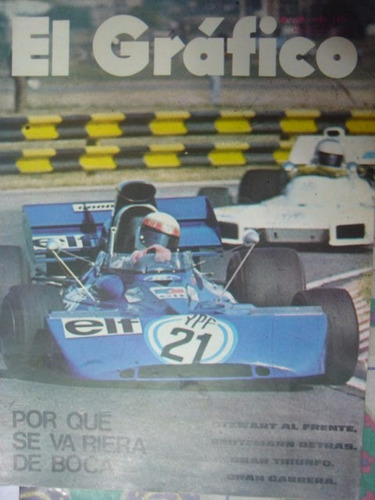 El Grafico 2729 Automovilismo Stewart Y Reutemann