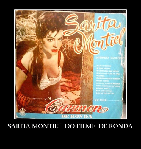 Vinil Sarita Montiel - Interpreta Canções Do Filme  Ronda 