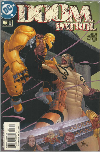 Imagem 1 de 1 de Doom Patrol 05 - Dc Comics 5 - Bonellihq Cx34 D19