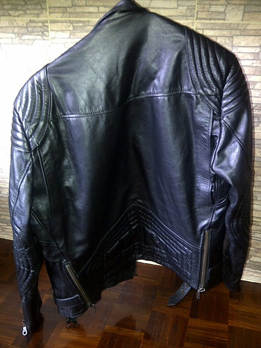 Imagen 2 de 4 de Chaqueta De Cuero Para Motociclista