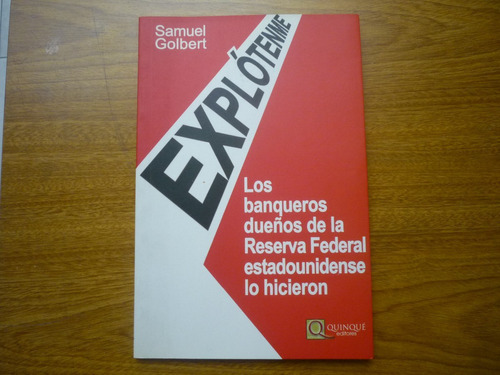 Explótenme. Samuel Golbert.