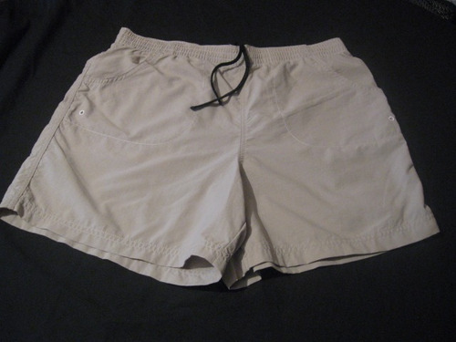 Shorts;  De Mujer Columbia Talla S Color Beige