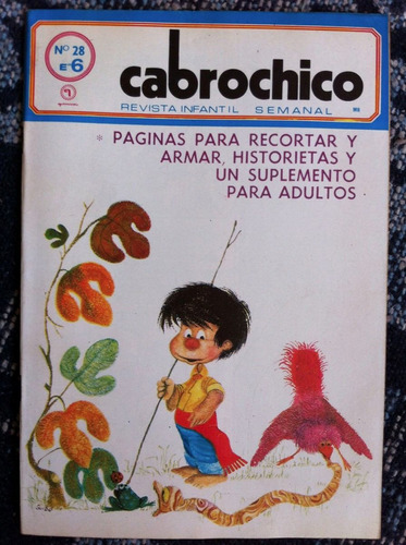 Revista Infantil  Cabrochico Nº 28 -  Editorial Quimantu