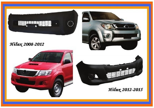 Paragolpe Hilux 2008-2012 / 2012-2015