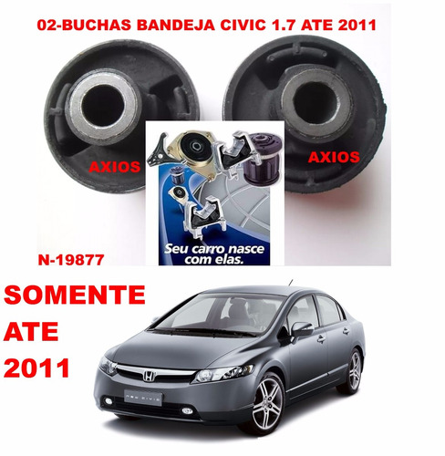 Par Bucha Maior Bandeja Tr  New Civic 01/11 Original Axios  