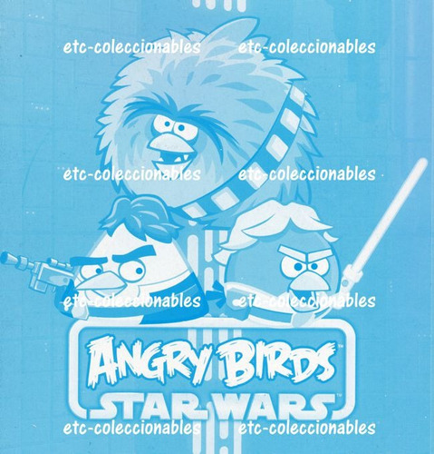 Star Wars Calcomanias - Angry Bids Stickers - Envio Incluido