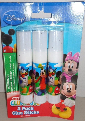Set 3 Pega De Barrita Importada De La Casa De Mickey Mouse