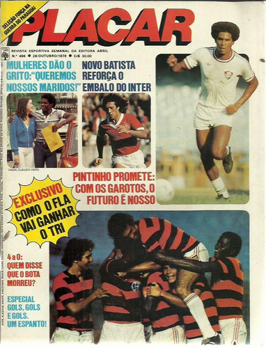 Revista Placar Nº 496 26/10/1979