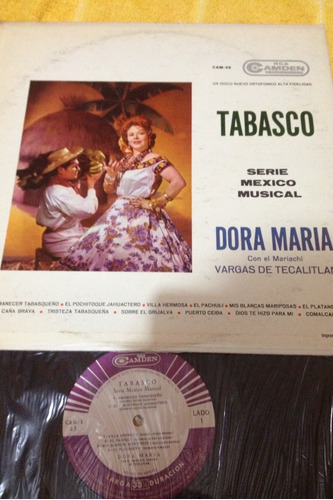Dora Maria Tabasco Disco Original Disco De Vinil Original 