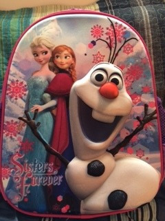 Bolsa Mochila Escolar Frozen 3d Infantil - Elsa, Anna E Olaf