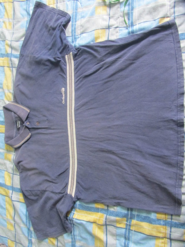 Polo Azul Quick Silver 100% Original Tall L/xl Super Fresco