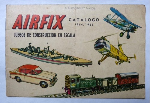 Catalogo De Airfix 1964 / 1965  Construccion En Escala