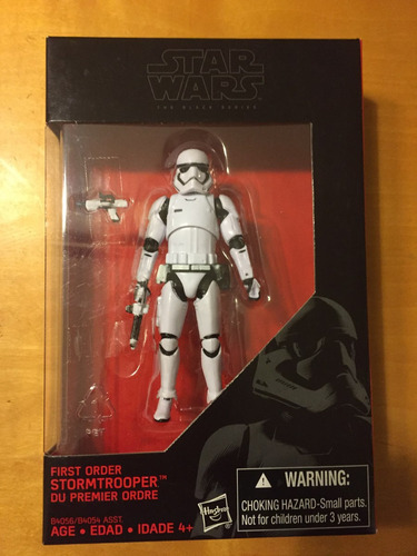 Star Wars Black Series First Order Stormtrooper 3.75 W Ajff (Usado)