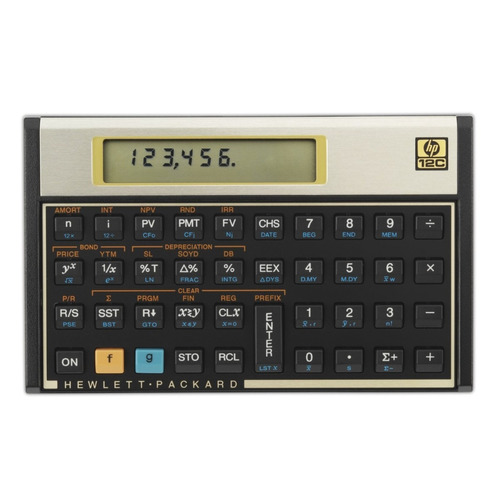 Calculadora Financeira Hp 12c Gold Original