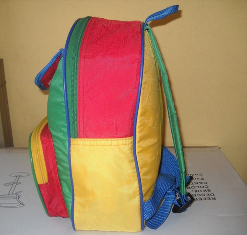 Mochila Escolar Jardin Impermeable Unisex Como Nueva