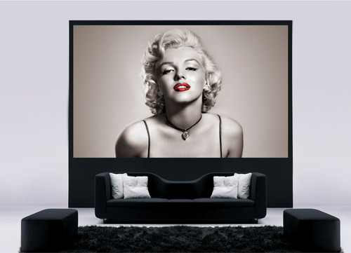 Adesivo Parede Famosa Quarto Sala Atriz Marilyn Monroe