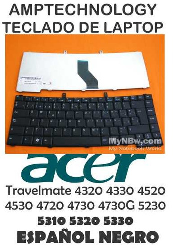 Teclado Laptop Acer Travelmate 4520 4530 4720 Español Curvo