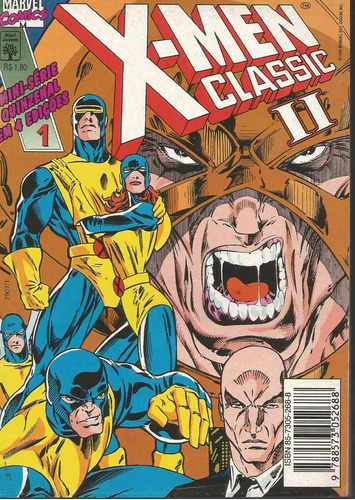 X-men Classic 02 Vol 01 - Abril 1 - Bonellihq Cx35 D19