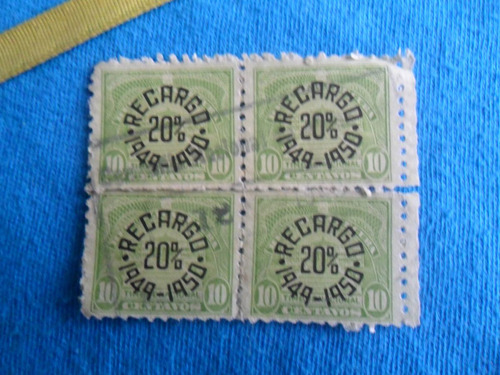 Interesante Cuadro Cubano Con Recargo 20% 1949 - 1950