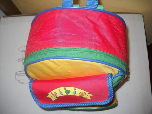 Mochila Escolar Jardin Impermeable Unisex Como Nueva
