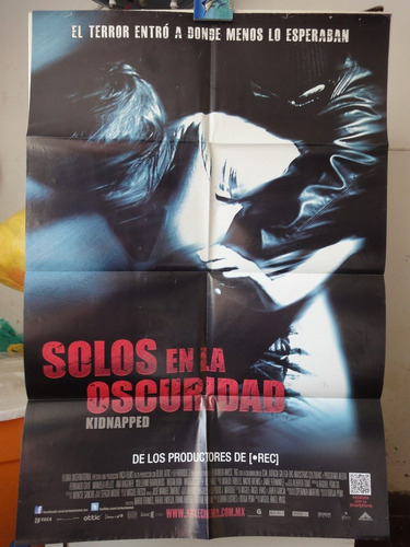 Poster Secuestrados Solos En La Oscuridad Kidnapped Fer Cayo