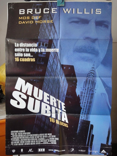 Poster Muerte Subita Bruce Willis Mos Def David Morse 2006