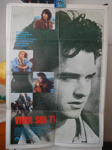 Poster Vivir Sin Ti Keanu Reeves Alan Boyce Marisa Silver 88