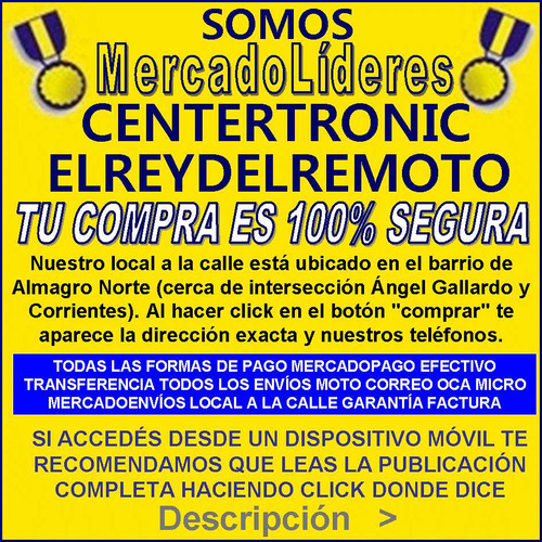 Imagen 6 de 9 de Control Remoto Rca Samsung Jvc Sanyo Hitachi Philips Noblex