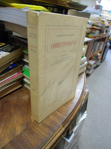 Mallarmé Correspondance Iii. 1886-1889 En Frances