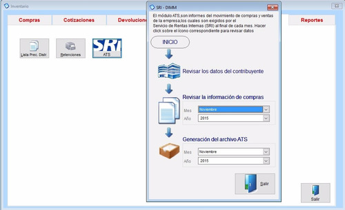 Imagen 4 de 6 de Monica 8.5 Ecuador Factura Elec Inventario Ats Contable