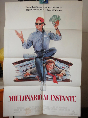 Poster Millonario Al Instante James Belushi Charles Grodin